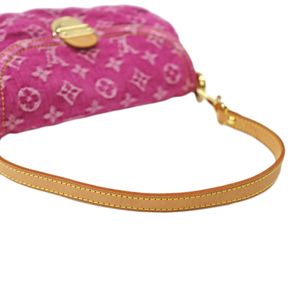 Louis Vuitton Mini Pleaty Monogram Denim - Picture 5 of 5